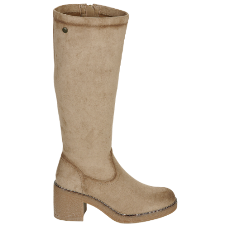 Refresh 173037 Stivale Donna Eco Camoscio Beige