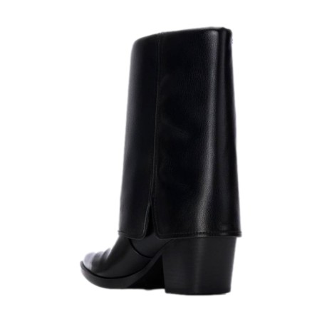 XTI 144716 Stivale Donna Camperos Tacco Medio Nero