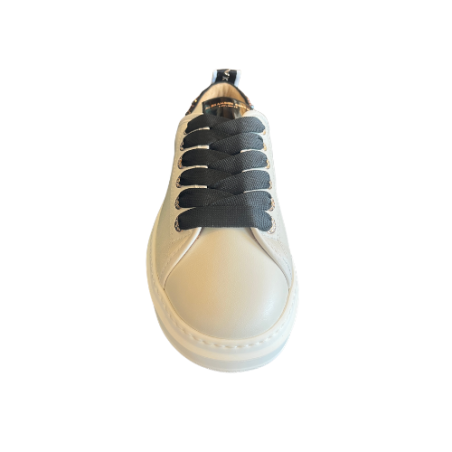 Alexander Smith WYW 0506 WEMBLEY Sneakers Donna Stringate Off White-Black