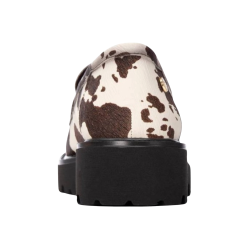 XTI 146255 Mocassino Donna Eco Pelle Panna Marrone 2