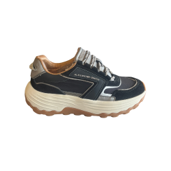 Alexander Smith ASBEWSW 2196 WINDSOR Sneakers Donna Stringate Black