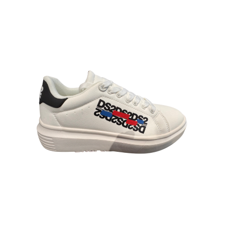Drop Season2 DS2U046 Sneakers Uomo Stringate Bianco