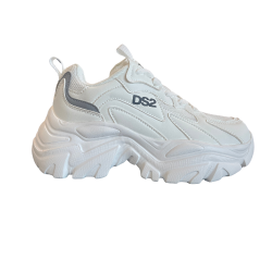 Drop Season2 DS2D030 Sneakers Donna Stringate Bianco