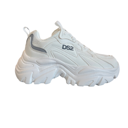 Drop Season2 DS2D030 Sneakers Donna Stringate Bianco