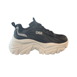 Drop Season2 DS2D030 Sneakers Donna Stringate Nero