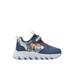 Bull Boys DNAA5289A00 T-REX Sneakers Bambino Con Strappo e Lacci Elastici Blu