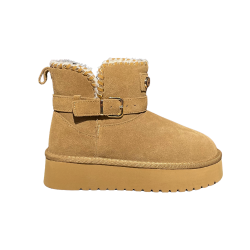 Paciotti 4US 4BV322 Stivaletto Mammut Donna Platform Cuoio
