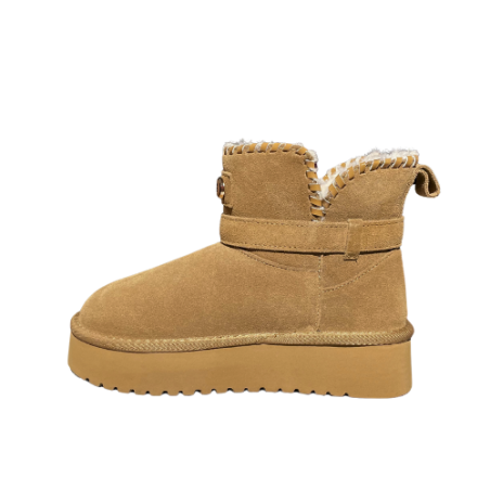 Paciotti 4US 4BV322 Stivaletto Mammut Donna Platform Cuoio