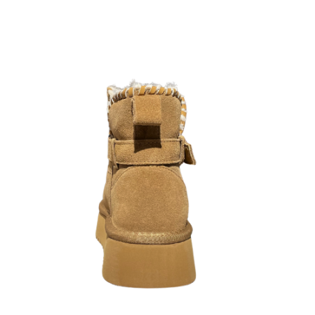Paciotti 4US 4BV322 Stivaletto Mammut Donna Platform Cuoio