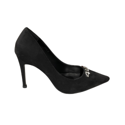 Paciotti 4US 4K2659 Décolleté Donna Scamosciata Tacco Alto  Black