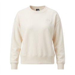 The North Face NF0A8HBY3IE W ESS SD BOXY OS CREW Felpa Donna Girocollo Bianco