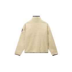 Napapijri NP0A8A8HN5E1 T-ARCHIVE FLEECE HZ Felpa Uomo Con Logo Frontale Putty 2