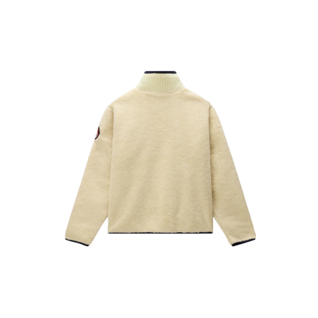 Napapijri NP0A8A8HN5E1 T-ARCHIVE FLEECE HZ Felpa Uomo Con Logo Frontale Putty