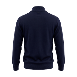 Urban Ring UR 2100017 Polo Uomo Mezzo Collo Manica Lunga in Viscosa Blu 2