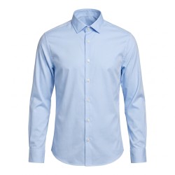 Urban Ring UR9130001 Camicia Uomo Popeline No Iron Celeste