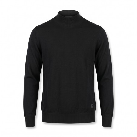 Urban Ring UR9100002 Maglioncino Uomo Mezzo Collo Viscosa Nero