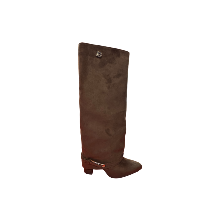 Laura Biagiotti 9911 Stivale Donna Con Fibbia Marrone