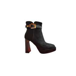 Laura Biagiotti 9973 Stivaletto Donna Con Fibbia Nero
