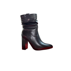 Laura Biagiotti 9909 Stivaletto Donna Zip Laterale Nero