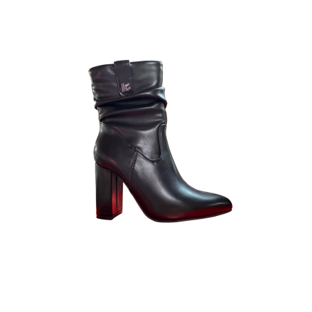 Laura Biagiotti 9909 Stivaletto Donna Zip Laterale Nero