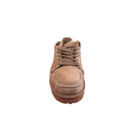 Laura Biagiotti 9848 Sneaker Donna Eco Pelliccia Beige
