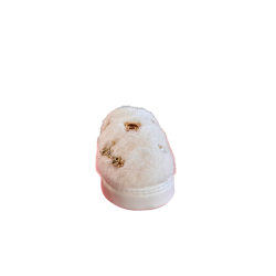 Laura Biagiotti 9864 Pantofola Donna Eco Pelliccia Bianco 2