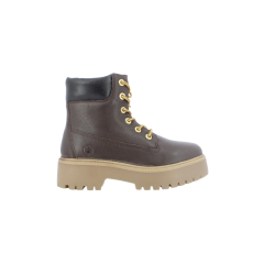 Lumberjack Ersilia 102693970 Anfibio Donna In Vera Pelle Marrone