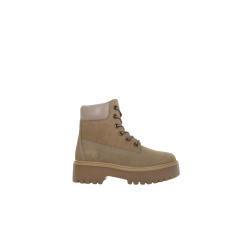 Lumberjack Ersilia 102693974 Anfibio Donna In Vera Pelle Taupe