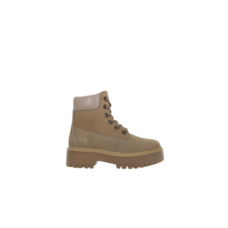 Lumberjack Ersilia 102693974 Anfibio Donna In Vera Pelle Taupe