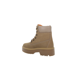 Lumberjack Ersilia 102693974 Anfibio Donna In Vera Pelle Taupe 2