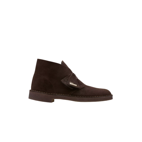 CLARKS Desert Boot 26188310 Polacchina Uomo Con Lacci In Vera Pelle Marrone