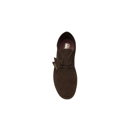 CLARKS Desert Boot 26188310 Polacchina Uomo Con Lacci In Vera Pelle Marrone