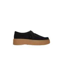 CLARKS Tothill Bee 26172044 Mocassino Donna In Vera Pelle Con Lacci Nero