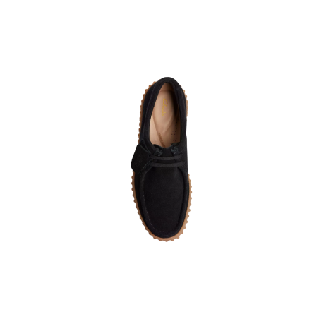 CLARKS Tothill Bee 26172044 Mocassino Donna In Vera Pelle Con Lacci Nero