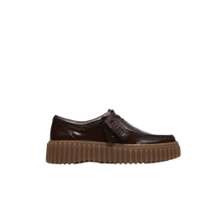 CLARKS Tothill Bee 26186667 Mocassino Donna In Vera Pelle Con Lacci Marrone