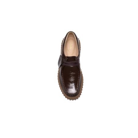 CLARKS Tothill Bee 26186667 Mocassino Donna In Vera Pelle Con Lacci Marrone