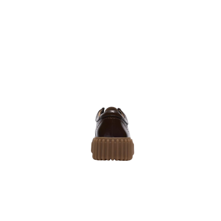 CLARKS Tothill Bee 26186667 Mocassino Donna In Vera Pelle Con Lacci Marrone