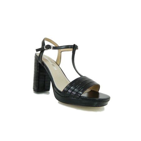 MARIAMARE 67116 Sandali Donna con Tacco Alto Nero