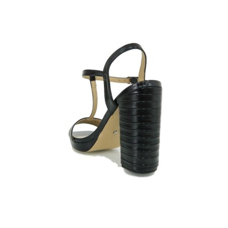 MARIAMARE 67116 Sandali Donna con Tacco Alto Nero