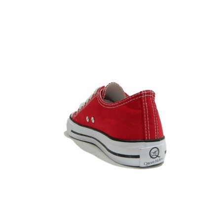 QUEEN HELENA X17-36 Scarpe Donna Sneakers Stringate Rosso 