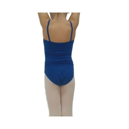 SANSHA 1555C Stacie Body Danza in Cotone e Lycra Blu Royal