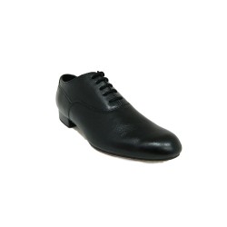 SANSHA Mariano BM10091 Scarpe da Ballo Uomo in Vera Pelle Nero 2