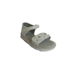 Canguro C60141 Scarpe Bambina Sandali Primi Passi Bianco 2
