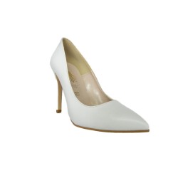 Adele 90 Scarpe Sposa Decollete a Punta Tacco Alto Bianco 2