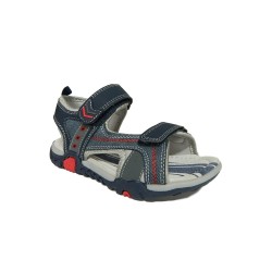 Beppi 2160830 Sandali Bambino Doppi Strappi Blu 2