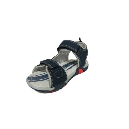 Beppi 2160830 Sandali Bambino Doppi Strappi Blu