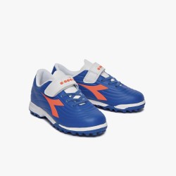 Diadora Pichichi 2 TF JR Scarpe da Calcetto Blu Royal Red Fluo 2
