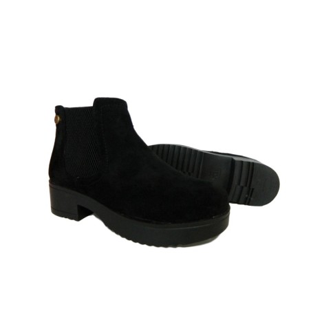 XTI Kids 57372 Stivaletti Bambina Suede Nero
