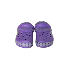 Lol Surprise LOP9258 Pantofole Bambina Sabot con Pelliccia Viola 2