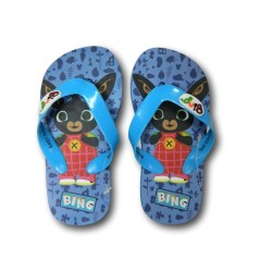 BING BNP802099 Ciabatte Bambina Infradito Mare Piscina Casa Bing Blu